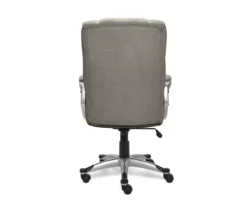 Glacial Gray Linen Executive Office Chair 14 Glacial Gray Linen Executive Office Chair -Storage supplies store 810513550 7