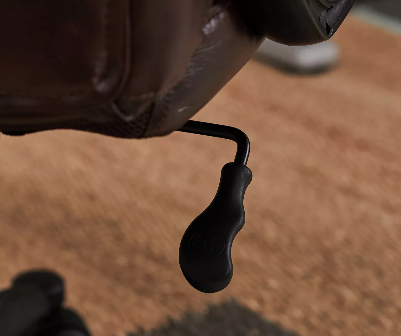 Hannah Brown Bonded Leather Office Chair 20 Hannah Brown Bonded Leather Office Chair - Image 18