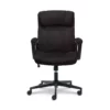 Hannah Charcoal Gray Microfiber Office Chair -Storage supplies store 810513553 9