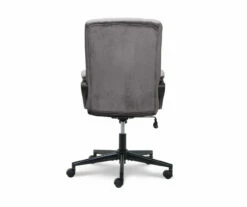 Gray & Black Executive Office Chair -Storage supplies store 810513554 13