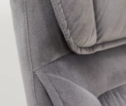 Gray & Black Executive Office Chair -Storage supplies store 810513554 5