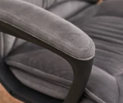 Gray & Black Executive Office Chair -Storage supplies store 810513554 6