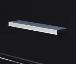 Black Hudson 2-Drawer Wood Nightstand -Storage supplies store 810513557 8