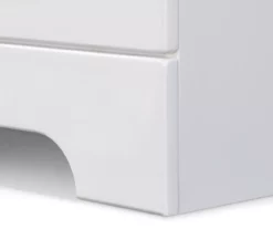 White Hudson 2-Drawer Wood Nightstand 26 White Hudson 2-Drawer Wood Nightstand -Storage supplies store 810513558 10