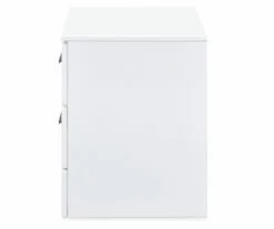 White Hudson 2-Drawer Wood Nightstand 22 White Hudson 2-Drawer Wood Nightstand -Storage supplies store 810513558 12