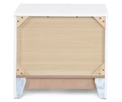 White Hudson 2-Drawer Wood Nightstand 31 White Hudson 2-Drawer Wood Nightstand -Storage supplies store 810513558 15