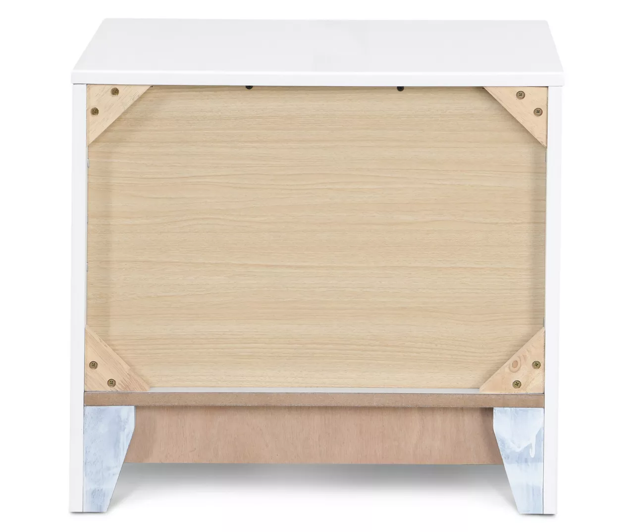 White Hudson 2-Drawer Wood Nightstand 17 White Hudson 2-Drawer Wood Nightstand - Image 15