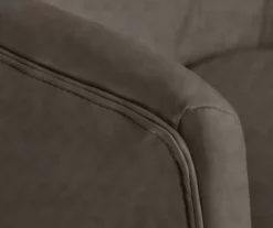 Leighton Gray Memory Foam Bonded Leather Office Chair -Storage supplies store 810513560 5