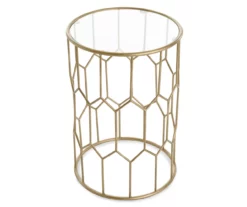 Gold Harper Side Table