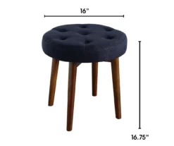 Penelope Tufted Stool -Storage supplies store 810513570 3