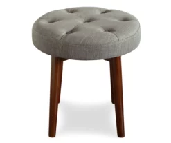 Penelope Tufted Stool -Storage supplies store 810513571 5