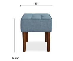 Aria Tufted Stool -Storage supplies store 810513577 3