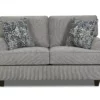 Canton Chenille Roll Arm Loveseat -Storage supplies store 810516359