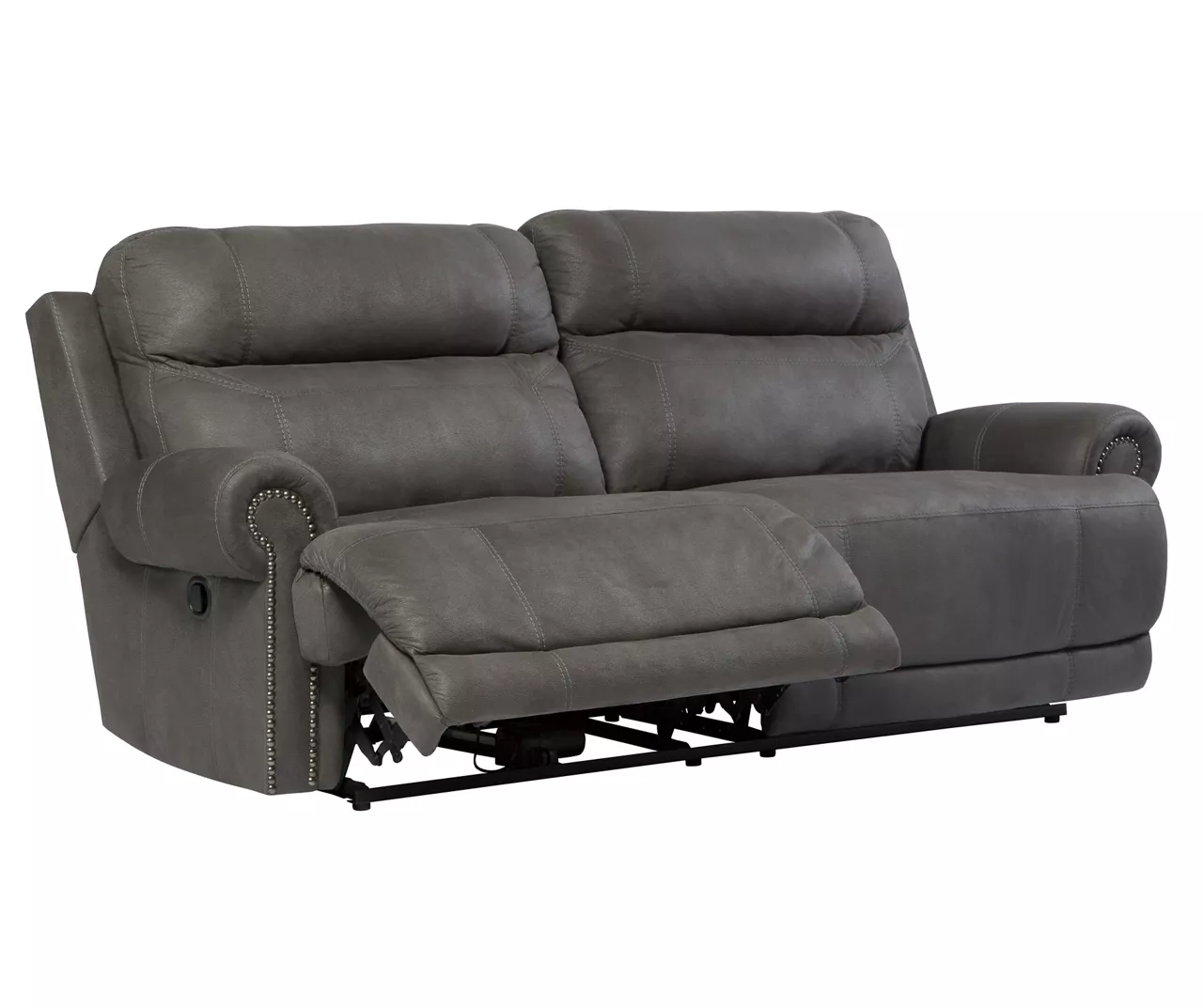 Austere Gray 2-Seat Reclining Sofa 4 Austere Gray 2-Seat Reclining Sofa - Image 2