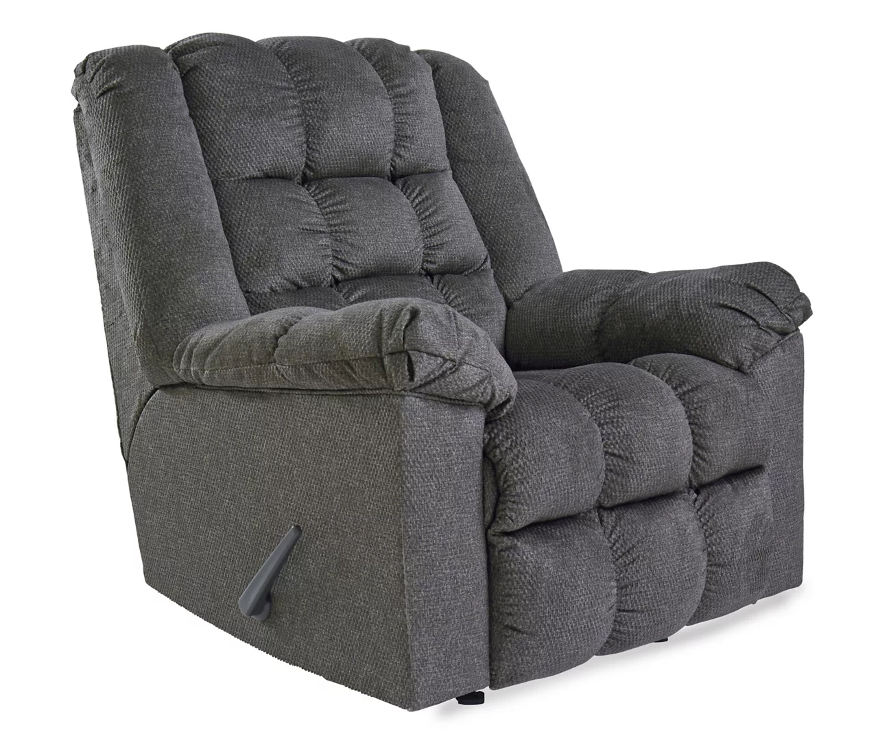 Drake Charcoal Rocker Recliner 6 Drake Charcoal Rocker Recliner - Image 4