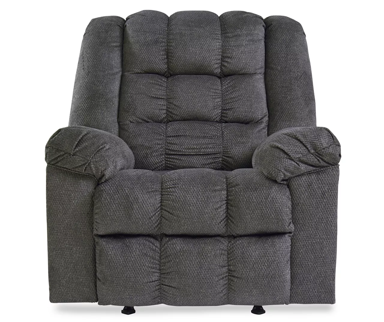 Drake Charcoal Rocker Recliner 3 Drake Charcoal Rocker Recliner