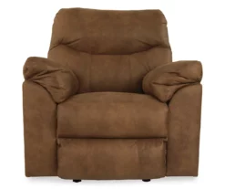 Boxberg Bark Faux Leather Rocker Recliner
