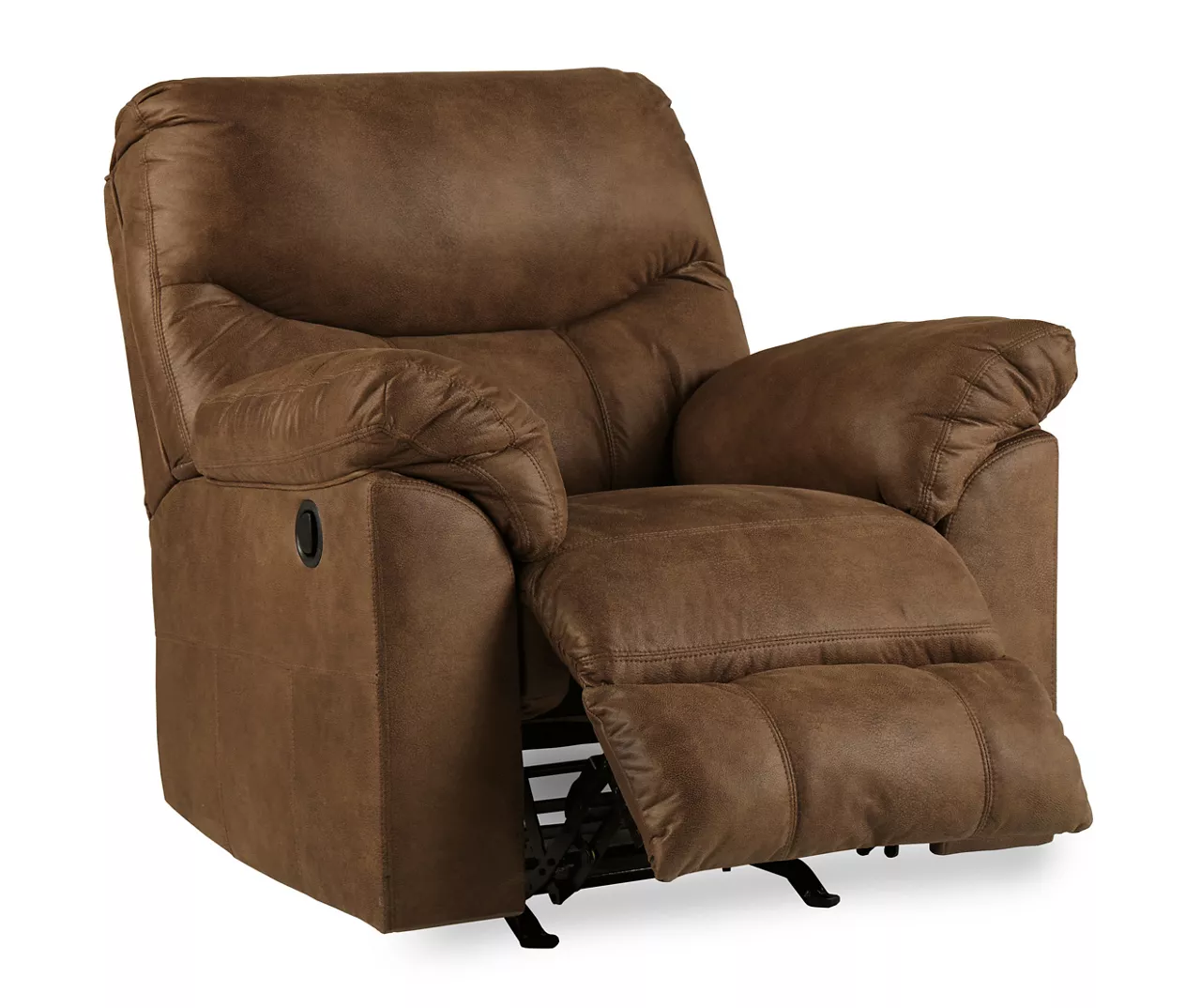 Boxberg Bark Faux Leather Rocker Recliner 10 Boxberg Bark Faux Leather Rocker Recliner - Image 8