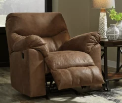 Boxberg Bark Faux Leather Rocker Recliner 13 Boxberg Bark Faux Leather Rocker Recliner -Storage supplies store 810519666 8