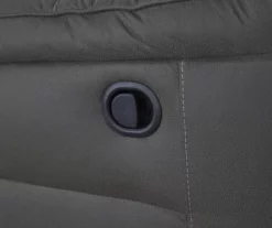 Jesolo Gray Reclining Console Loveseat -Storage supplies store 810519670 4