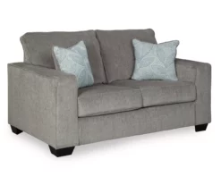 Kiara Alloy Loveseat -Storage supplies store 810519682 1