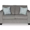 Kiara Alloy Loveseat -Storage supplies store 810519682