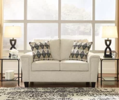 Abinger Cream Loveseat 11 Abinger Cream Loveseat -Storage supplies store 810519731 4