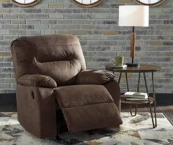 Bolzano Coffee Rocker Recliner -Storage supplies store 810519740 4
