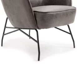 Norwich Badlands Charcoal Accent Chair 16 Norwich Badlands Charcoal Accent Chair -Storage supplies store 810519875 5