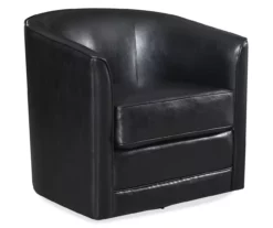 Hammond Classic Black Swivel Accent Chair 12 Hammond Classic Black Swivel Accent Chair -Storage supplies store 810519935 4