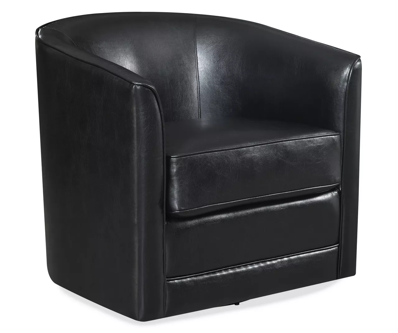 Hammond Classic Black Swivel Accent Chair 6 Hammond Classic Black Swivel Accent Chair - Image 4