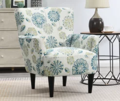 Middleton Cascade Teal Accent Chair 13 Middleton Cascade Teal Accent Chair -Storage supplies store 810519948 8