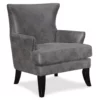 Bossa Dark Gray Accent Chair