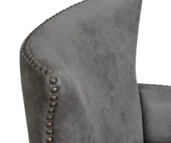 Bossa Dark Gray Accent Chair -Storage supplies store 810519951 3