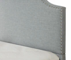 Lombard Light Gray California King Upholstered Bed -Storage supplies store 810519985 3