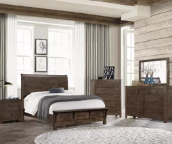 Florence 2-Drawer Nightstand -Storage supplies store 810519987 10