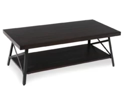 Pomona Espresso Brown Coffee Table