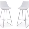 30" Thomas White Bar Stools, 2-Pack -Storage supplies store 810520066 1