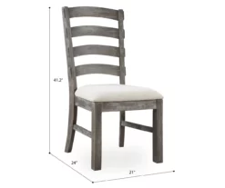 Grayfield Upholstered Dining Chairs, 2-Pack -Storage supplies store 810520068 2
