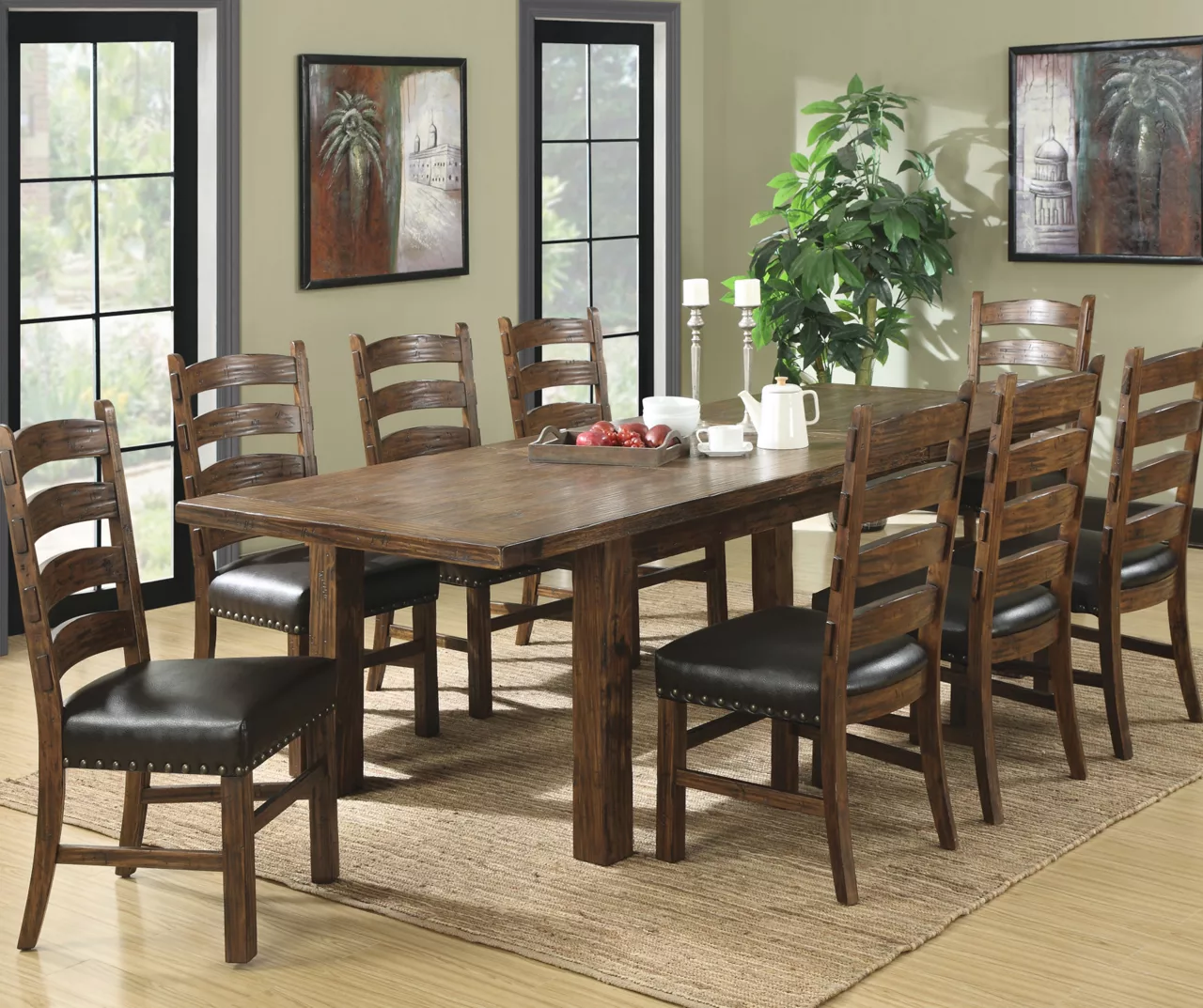 Napa Ladder Back Dining Chairs, 2-Pack 4 Napa Ladder Back Dining Chairs, 2-Pack - Image 2