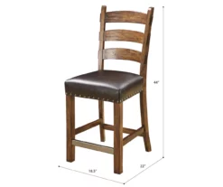 Napa Upholstered Bar Stools, 2-Pack -Storage supplies store 810520072 3