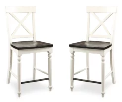 Coastal Retreat Bar Stools, 2-Pack