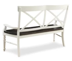 Coastal Retreat Dining Bench -Storage supplies store 810520080 5