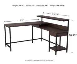 Camiburg L-Shaped Corner Desk -Storage supplies store 810523822 4
