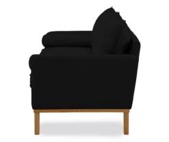 Torrence Black Sofa -Storage supplies store 810524540 1