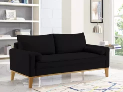 Torrence Black Sofa -Storage supplies store 810524540 51