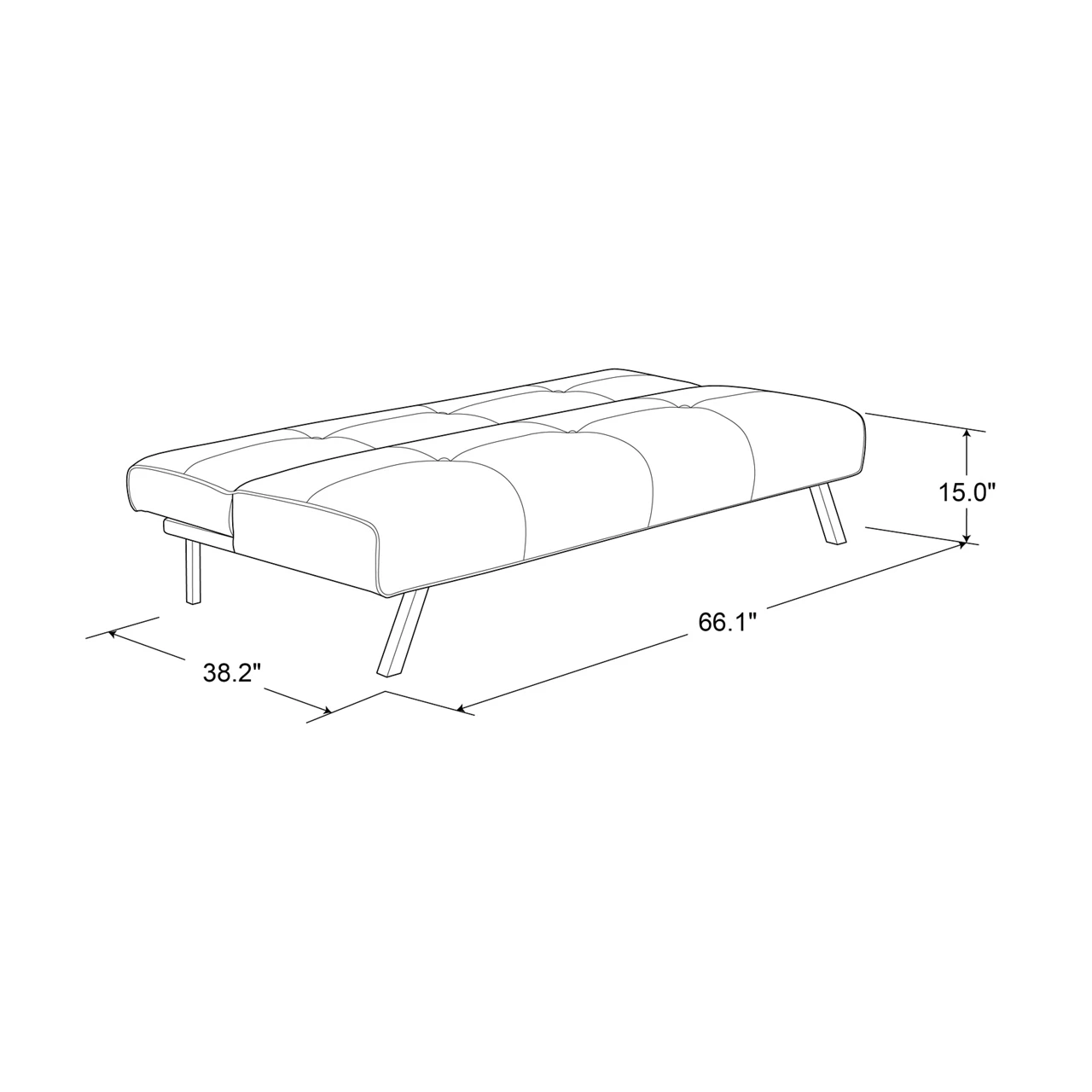 Serta Samson Convertible Sofa 12 Serta Samson Convertible Sofa - Image 10
