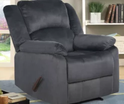Sorrenson Gray Recliner -Storage supplies store 810524556 9
