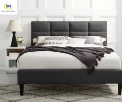 Orson Gray Full Upholstered Bed