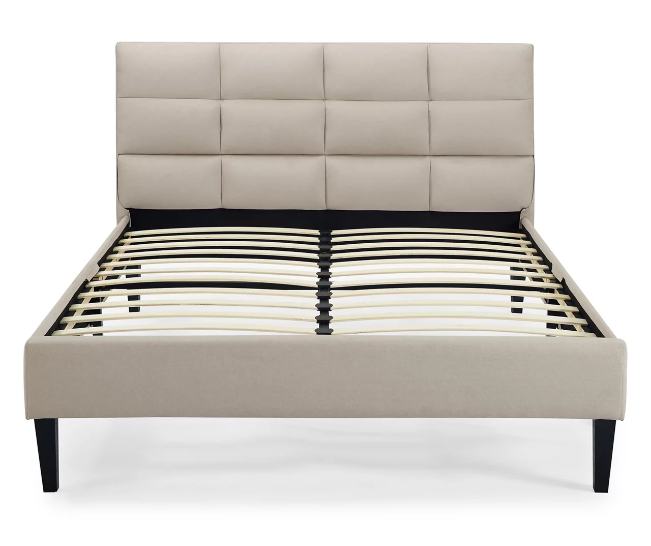Orson Beige Full Upholstered Bed 4 Orson Beige Full Upholstered Bed - Image 2
